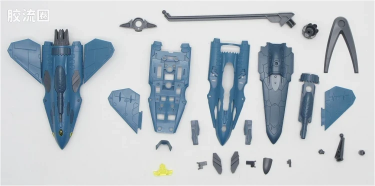 万代超时空要塞系列拼装模型 1比72 Sv-262Hs 龙III(奇斯机) 对应Lil Draken & 脚部Missile Pod - 图片